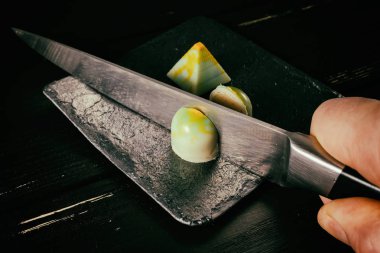 El yapımı tatlılar. Çikolata şekerleme