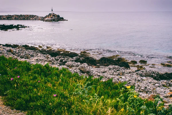 Paisaje marino. Viaje marítimo a Creta — Foto de Stock