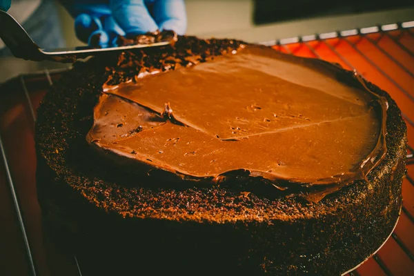 Süßwarenküche Kuchen Und Gebäck Kochen — Stockfoto