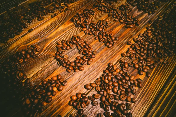 Kaffee Thema, Kaffeebohnen — Stockfoto