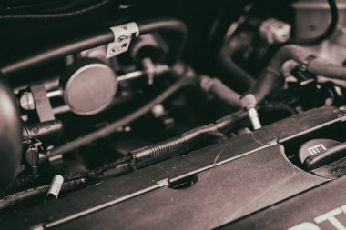 Makine yakın çekim motoru