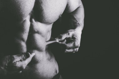 vücut geliştirmeci siyah