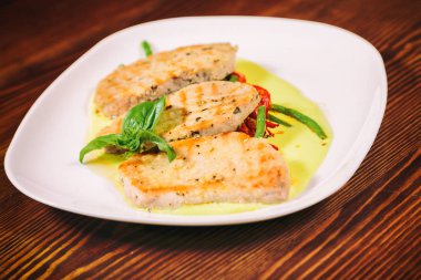 lezzetli restoran gıda, seçici odak