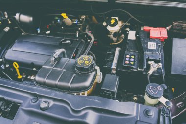 Vinnitsa, Ukrayna - 25 Haziran 2017 : T altında arabanın iç