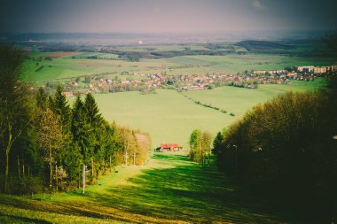Dağlık arazinin zarif görünümü