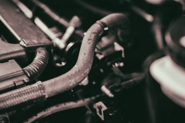 Makine yakın çekim motoru