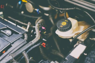 Vinnitsa, Ukrayna - 25 Haziran 2017 : T altında arabanın iç