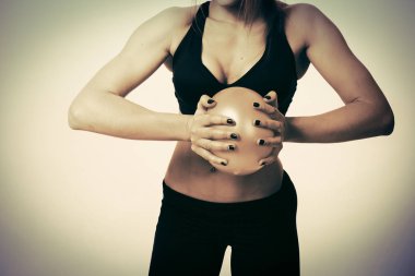 Kas genç kadın atlet