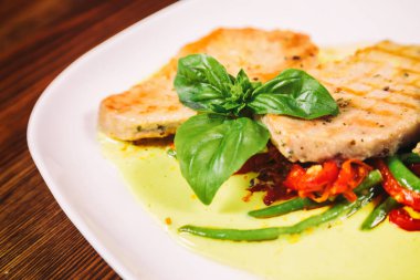 Lezzetli Restoran gıda