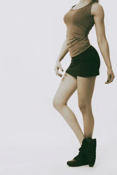 Fitness girl posing — Stock Photo, Image