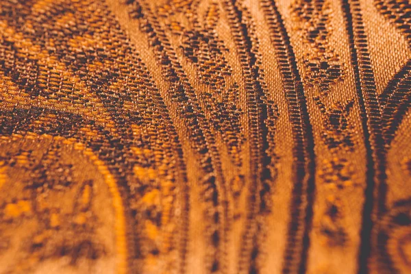 Textura de tecido de sombra marrom — Fotografia de Stock