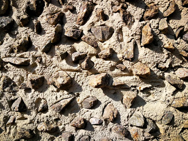 Tłucznia w betonie — Zdjęcie stockowe
