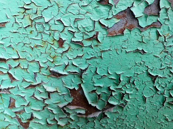 Опромінена зелена фарба — стокове фото