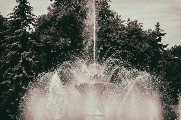 Beautiful fountain in the park — Stock Photo, Image