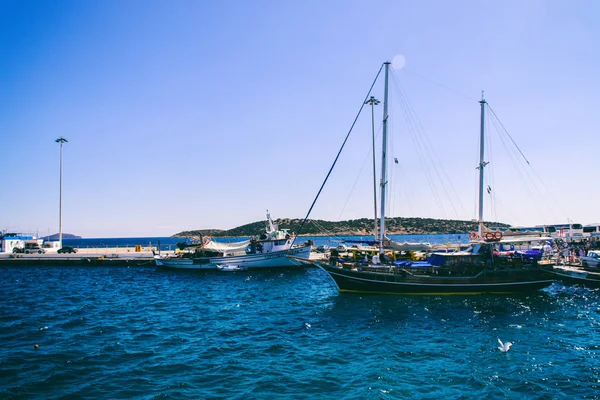 Paesaggio marino. Gita in mare a Creta — Foto Stock