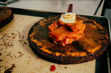 Hazırlık pasta, Pastalar reçel Yayilim