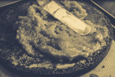 Hazırlık pasta, Pastalar reçel Yayilim