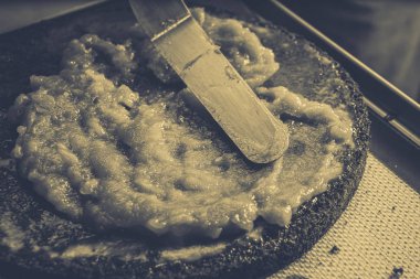 Hazırlık pasta, Pastalar reçel Yayilim