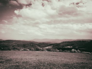 Muhteşem doğa, güzel ormanları ve çayırlar