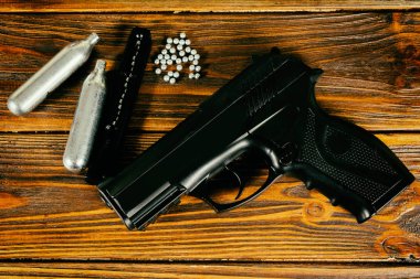 Vinnitsa, Ukrayna - 25 Haziran 2017: Atletik hedef üzerinde çekim