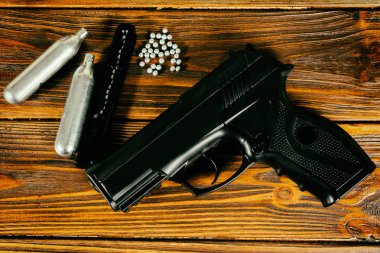 Vinnitsa, Ukrayna - 25 Haziran 2017: Atletik hedef üzerinde çekim