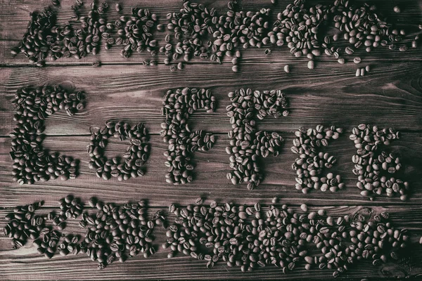 コーヒー豆、コーヒー テーマ — ストック写真
