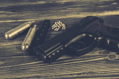 Vinnitsa, Ukrayna - 25 Haziran 2017: Atletik hedef üzerinde çekim