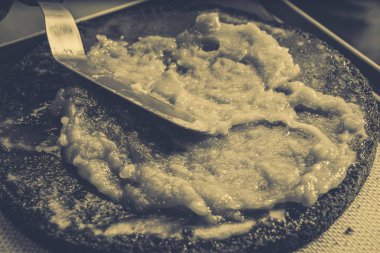 Hazırlık pasta, Pastalar reçel Yayilim