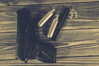 Vinnitsa, Ukrayna - 25 Haziran 2017: Atletik hedef üzerinde çekim