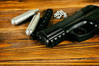 Vinnitsa, Ukrayna - 25 Haziran 2017: Atletik hedef üzerinde çekim