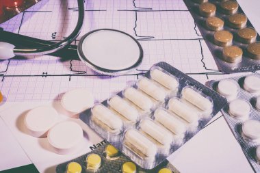 Arka plan Tema Farmakoloji, tablet