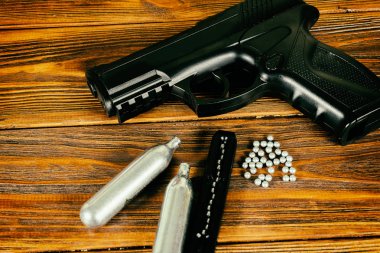 Pnömatik silah, hedef ve madde işaretleri