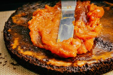 Hazırlık pasta, Pastalar reçel Yayilim