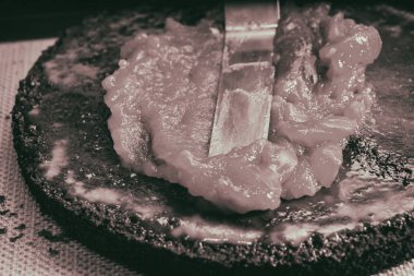 Hazırlık pasta, Pastalar reçel Yayilim