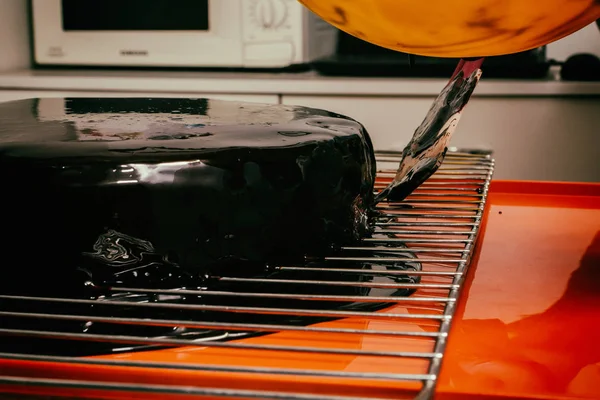 Şekerleme yemek. Pişirme kek ve hamur işleri — Stok fotoğraf