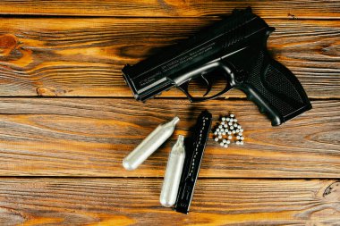 Vinnitsa, Ukrayna - 25 Haziran 2017: Atletik hedef üzerinde çekim