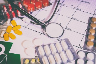 Arka plan Tema Farmakoloji, tablet