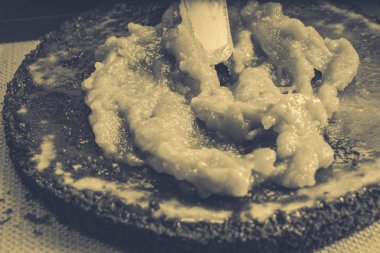 Hazırlık pasta, Pastalar reçel Yayilim