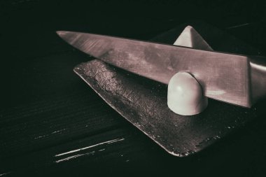 El yapımı tatlılar. Çikolata şekerleme