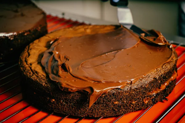 Kuchen kochen — Stockfoto