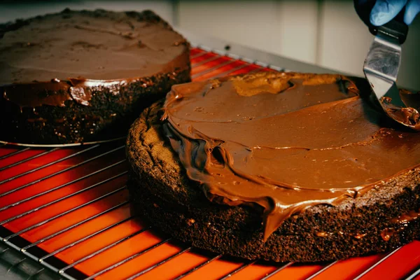 Läcker Restaurang Mat Bordet — Stockfoto