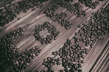 Kahve Tema, kahve çekirdekleri