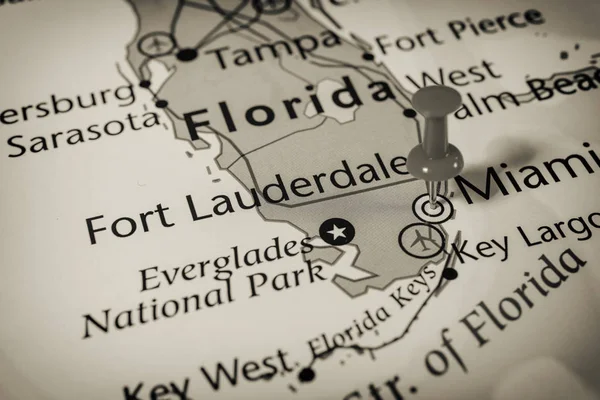 Carte de Floride — Photo