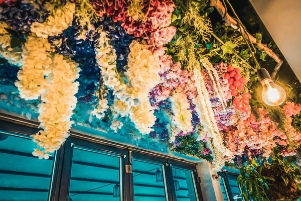 Frische Blumen Inneren — Stockfoto