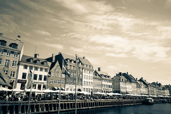Die Straßen Und Sehenswürdigkeiten Von Kopenhagen Eine Reise Nach Kopenhagen — Stockfoto
