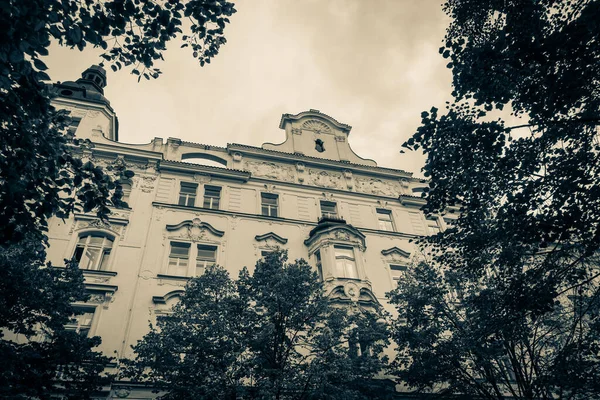 Hermosas Calles Arquitectura Otoño Praga — Foto de Stock