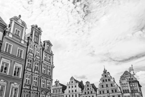 Strade Piazze Dell Antica Città Europea — Foto Stock