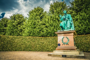Kopenhag 'daki Güzel Rosenborg Kalesi
