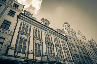 Wroclaw 'ın güzel, resimsi merkezi
