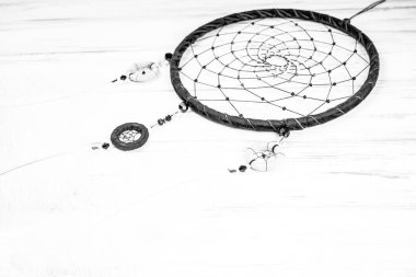 Ahşap sanat arka planında düş kapanı